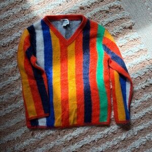 J.Crew Crewcuts x Christopher John Rogers Striped Cashmere Sweater